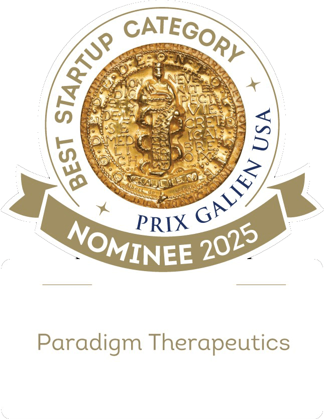 Paradigm Therapeutics Nominated for Best Startup Category